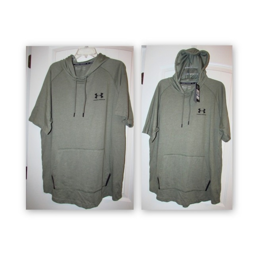 New UNDER ARMOUR Loose Heat Gear Hoodie Top Men XL